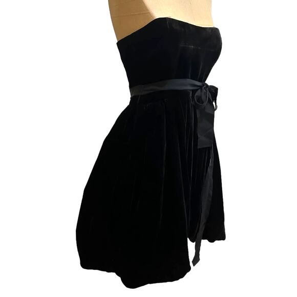 Cara Cara Velvet Strapless Mini Dress New - Picture 12 of 14